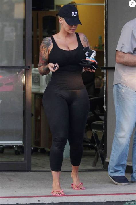 amber rose booty pictures|Amber Rose Proud of Booty Dimples—See Unretouched Bikini .